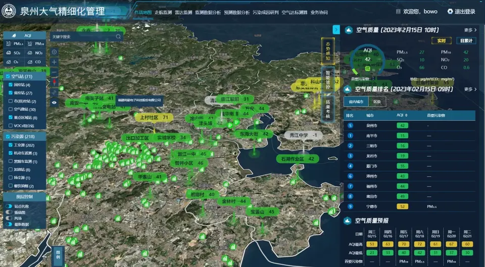 泉州市数字化应用典型案例（一）——市生态环境局：数字赋能 让生态环境管理更智慧