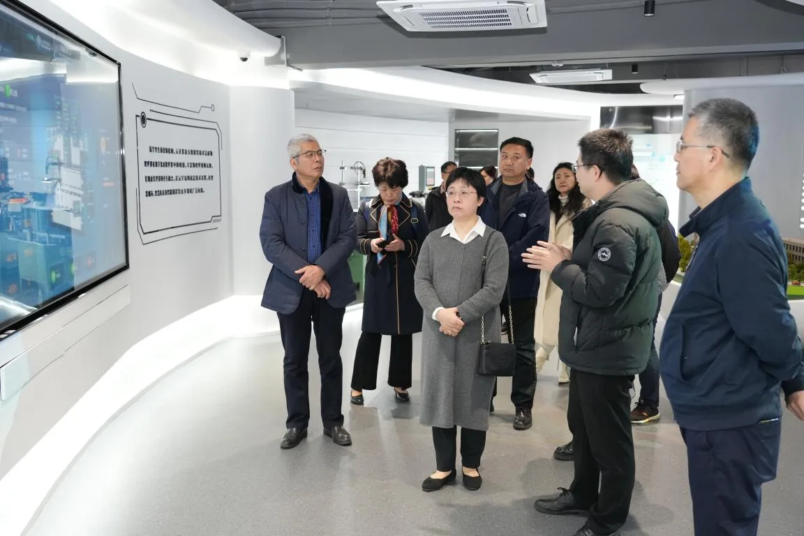 上海市欧美同学会领导及专家代表团一行莅临调研